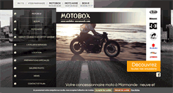 Desktop Screenshot of motobox-marmande.com